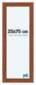 Como MDF Cadre Photo 25x75cm Noyer De Face Mesure | Yourdecoration.fr