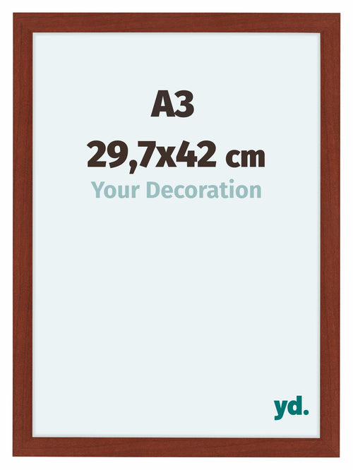 Como MDF Cadre Photo 29 7x42cm A3 Cerises De Face Mesure | Yourdecoration.fr
