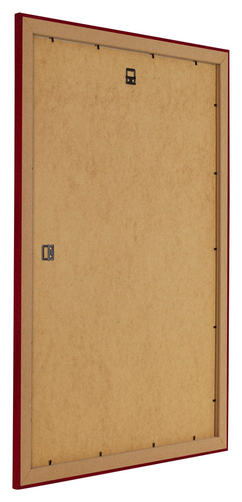 Como MDF Cadre Photo 29 7x42cm A3 Vin Rouge Patine Arriere Oblique | Yourdecoration.fr