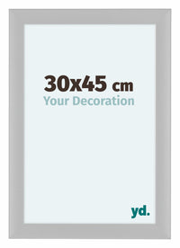 Como MDF Cadre Photo 30x45cm Blanc Mat De Face Mesure | Yourdecoration.fr
