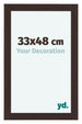 Como MDF Cadre Photo 33x48cm Chene Fonce De Face Mesure | Yourdecoration.fr