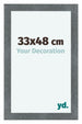 Como MDF Cadre Photo 33x48cm Fer Patine De Face Mesure | Yourdecoration.fr