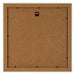 Como MDF Cadre Photo 35x35cm Blanc Grain de Bois Arriere | Yourdecoration.fr