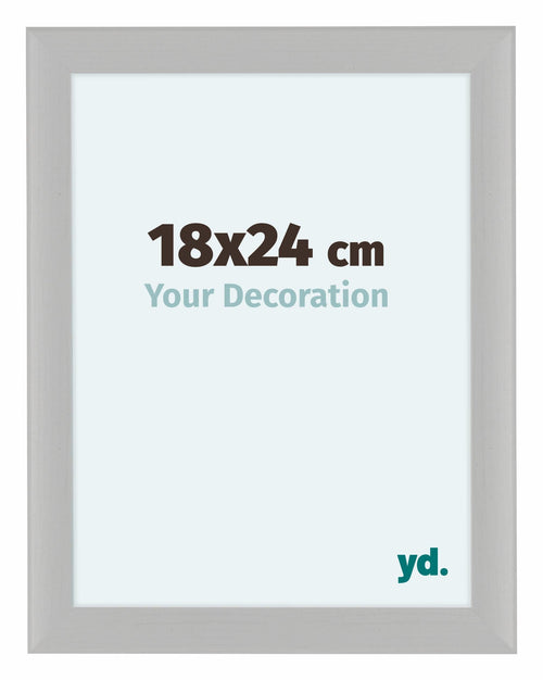 Como MDF Cadre Photo 36x48cm Blanc Grain de Bois De Face Mesure | Yourdecoration.fr