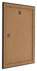 Como MDF Cadre Photo 40x50cm Noir Grain De Bois Arriere Oblique | Yourdecoration.fr
