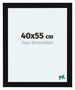 Como MDF Cadre Photo 40x55cm Noir Brillant De Face Mesure | Yourdecoration.fr