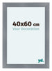 Como MDF Cadre Photo 40x60cm Aluminium Brosse De Face Mesure | Yourdecoration.fr