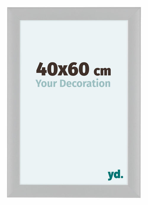 Como MDF Cadre Photo 40x60cm Blanc Brillant De Face Mesure | Yourdecoration.fr