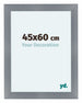 Como MDF Cadre Photo 45x60cm Aluminium Brosse De Face Mesure | Yourdecoration.fr