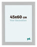 Como MDF Cadre Photo 45x60cm Blanc Brillant De Face Mesure | Yourdecoration.fr
