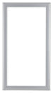 Como MDF Cadre Photo 45x80cm Argent Mat De Face | Yourdecoration.fr