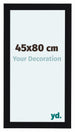 Como MDF Cadre Photo 45x80cm Noir Brillant De Face Mesure | Yourdecoration.fr