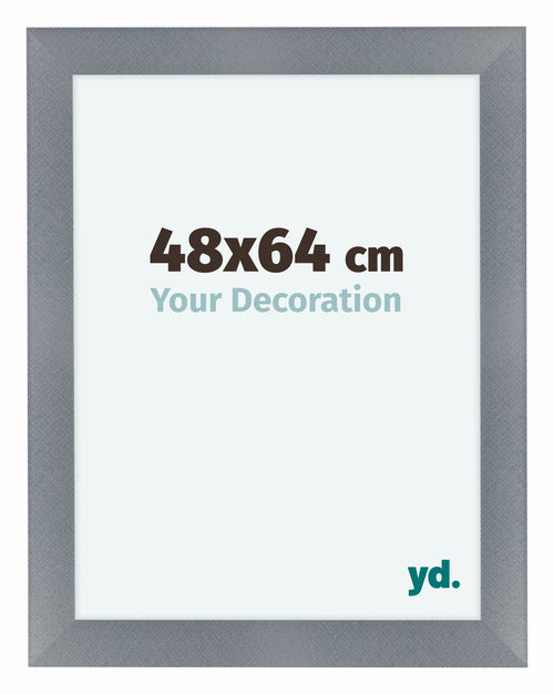 Como MDF Cadre Photo 48x64cm Aluminium Brosse De Face Mesure | Yourdecoration.fr