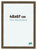 Como MDF Cadre Photo 48x67cm Or Antique De Face Mesure | Yourdecoration.fr