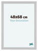 Como MDF Cadre Photo 48x68cm Blanc Mat De Face Mesure | Yourdecoration.fr