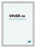Como MDF Cadre Photo 49x68cm Blanc Brillant De Face Mesure | Yourdecoration.fr