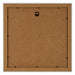 Como MDF Cadre Photo 50x50cm Blanc Mat Arriere | Yourdecoration.fr