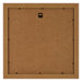 Como MDF Cadre Photo 50x50cm Noyer Clair Arriere | Yourdecoration.fr