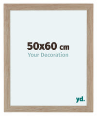 Como MDF Cadre Photo 50x60cm Chene Clair De Face Mesure | Yourdecoration.fr