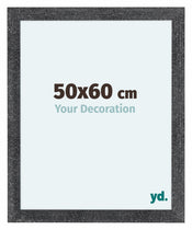 Como MDF Cadre Photo 50x60cm Gris Patine De Face Mesure | Yourdecoration.fr