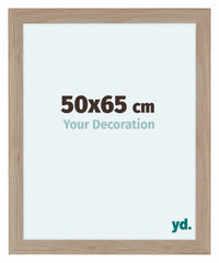 Como MDF Cadre Photo 50x65cm Chene Clair De Face Mesure | Yourdecoration.fr