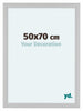Como MDF Cadre Photo 50x70cm Blanc Mat De Face Mesure | Yourdecoration.fr