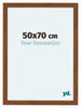 Como MDF Cadre Photo 50x70cm Chene Rustique De Face Mesure | Yourdecoration.fr