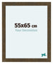 Como MDF Cadre Photo 55x65cm Or Antique De Face Mesure | Yourdecoration.fr
