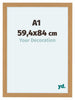 Como MDF Cadre Photo 59 4x84cm A1 Hetre De Face Mesure | Yourdecoration.fr