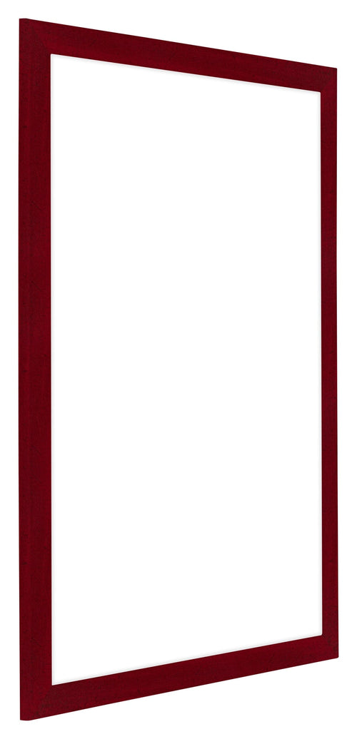 Como MDF Cadre Photo 59x84cm Vin Rouge Patine De Face Oblique | Yourdecoration.fr