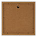 Como MDF Cadre Photo 60x60cm Blanc Grain de Bois Arriere | Yourdecoration.fr