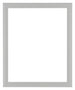 Como MDF Cadre Photo 60x70cm Blanc Grain de Bois De Face | Yourdecoration.fr