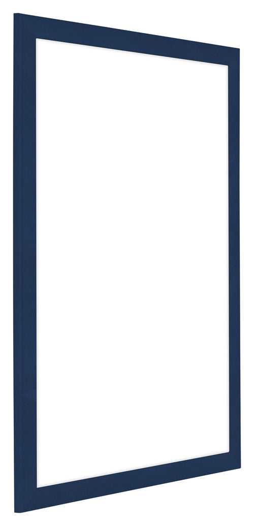 Como MDF Cadre Photo 67x98cm Bleu fonce patine De Face Oblique | Yourdecoration.fr