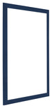Como MDF Cadre Photo 67x98cm Bleu fonce patine De Face Oblique | Yourdecoration.fr