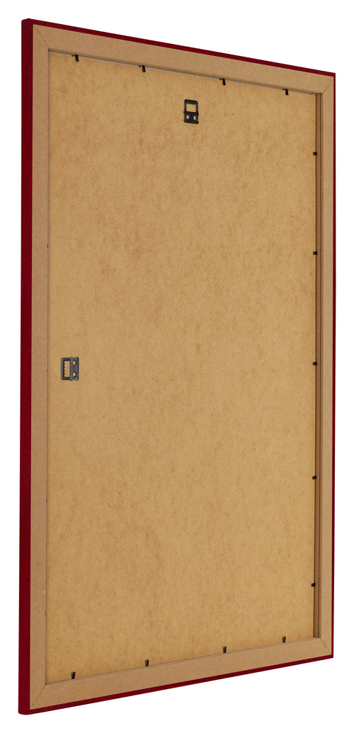 Como MDF Cadre Photo 68x98cm Vin Rouge Patine Arriere Oblique | Yourdecoration.fr