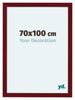 Como MDF Cadre Photo 70x100cm Vin Rouge Patine De Face Mesure | Yourdecoration.fr