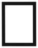 Como MDF Cadre Photo 75x100cm Noir Brillant De Face | Yourdecoration.fr