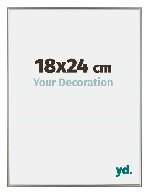 Evry Plastique Cadre Photo 18x24cm Champagne De Face Mesure | Yourdecoration.fr