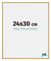 Evry Plastique Cadre Photo 24x30cm Hêtre Clairo De Face Mesure | Yourdecoration.fr