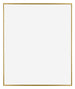 Evry Plastique Cadre Photo 25x30cm Or De Face | Yourdecoration.fr