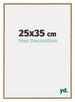 Evry Plastique Cadre Photo 25x35cm Hêtre Clairo De Face Mesure | Yourdecoration.fr