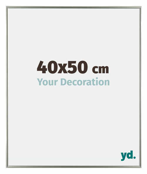 Evry Plastique Cadre Photo 40x50cm Champagne De Face Mesure | Yourdecoration.fr