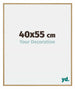 Evry Plastique Cadre Photo 40x55cm Hêtre Clairo De Face Mesure | Yourdecoration.fr