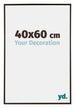 Evry Plastique Cadre Photo 40x60cm Anthracite De Face Mesure | Yourdecoration.fr