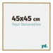 Evry Plastique Cadre Photo 45x45cm Hêtre Clairo De Face Mesure | Yourdecoration.fr