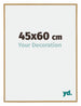 Evry Plastique Cadre Photo 45x60cm Hêtre Clairo De Face Mesure | Yourdecoration.fr