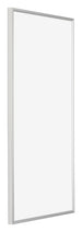 Evry Plastique Cadre Photo 45x80cm Argent De Face Oblique | Yourdecoration.fr