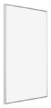Evry Plastique Cadre Photo 46x61cm Argent De Face Oblique | Yourdecoration.fr