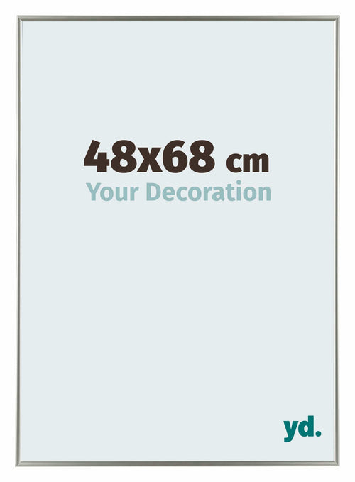 Evry Plastique Cadre Photo 48x68cm Champagne De Face Mesure | Yourdecoration.fr