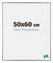 Evry Plastique Cadre Photo 50x60cm Champagne De Face Mesure | Yourdecoration.fr